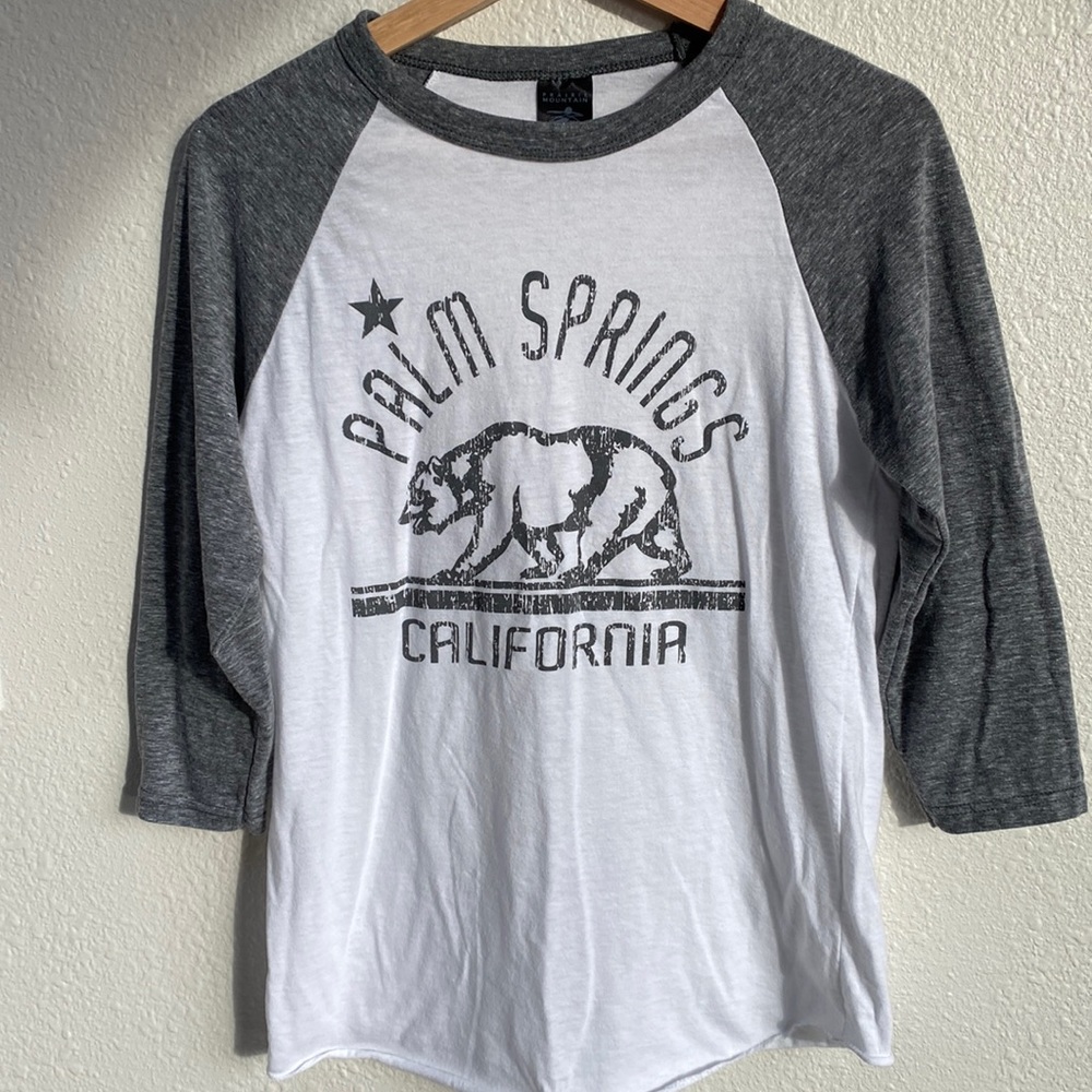 Baseball style tee